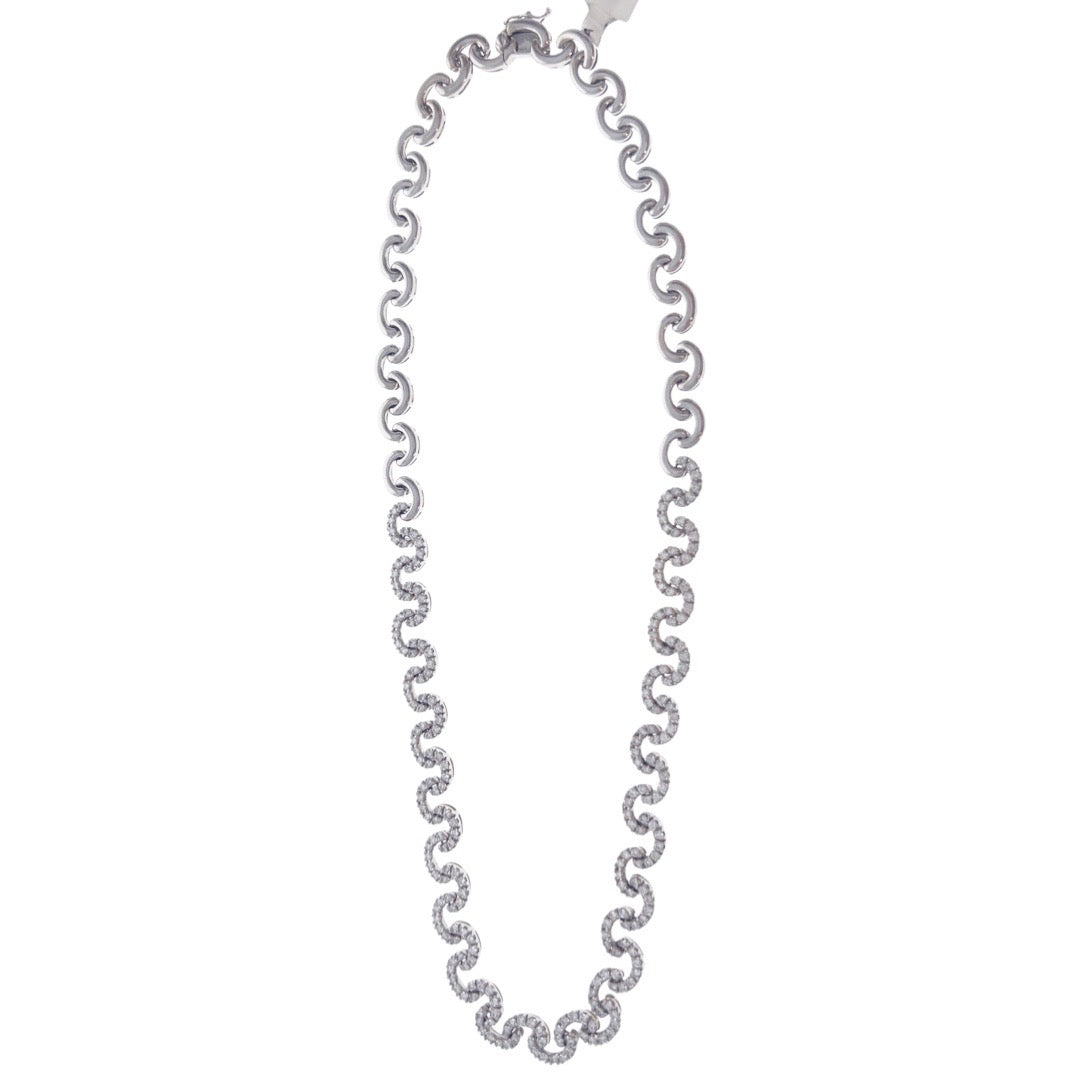 5.00 Carat Diamond Link Necklace