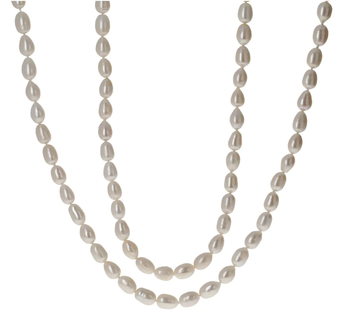 Natural Fresh Water Cultured Pearl Necklace