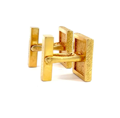 Tiffany & Co. 18K Yellow Gold Woven Cufflinks