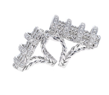 4.20 Carat Diamond Full Finger Fashion Ring