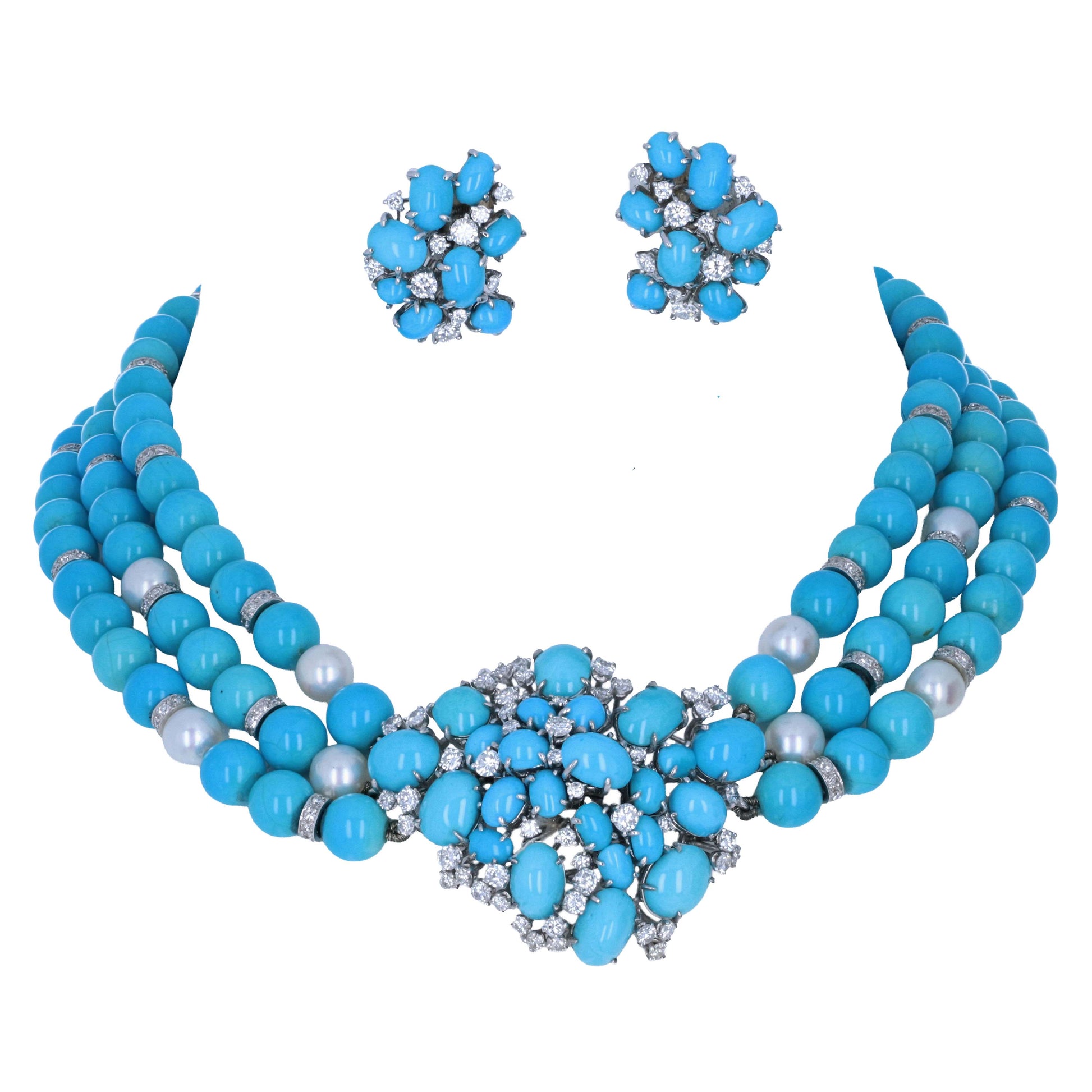 meister-swiss-18k-turquoise-diamond-pearl-necklace-earring-suite