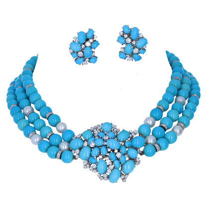 meister-swiss-18k-turquoise-diamond-pearl-necklace-earring-suite